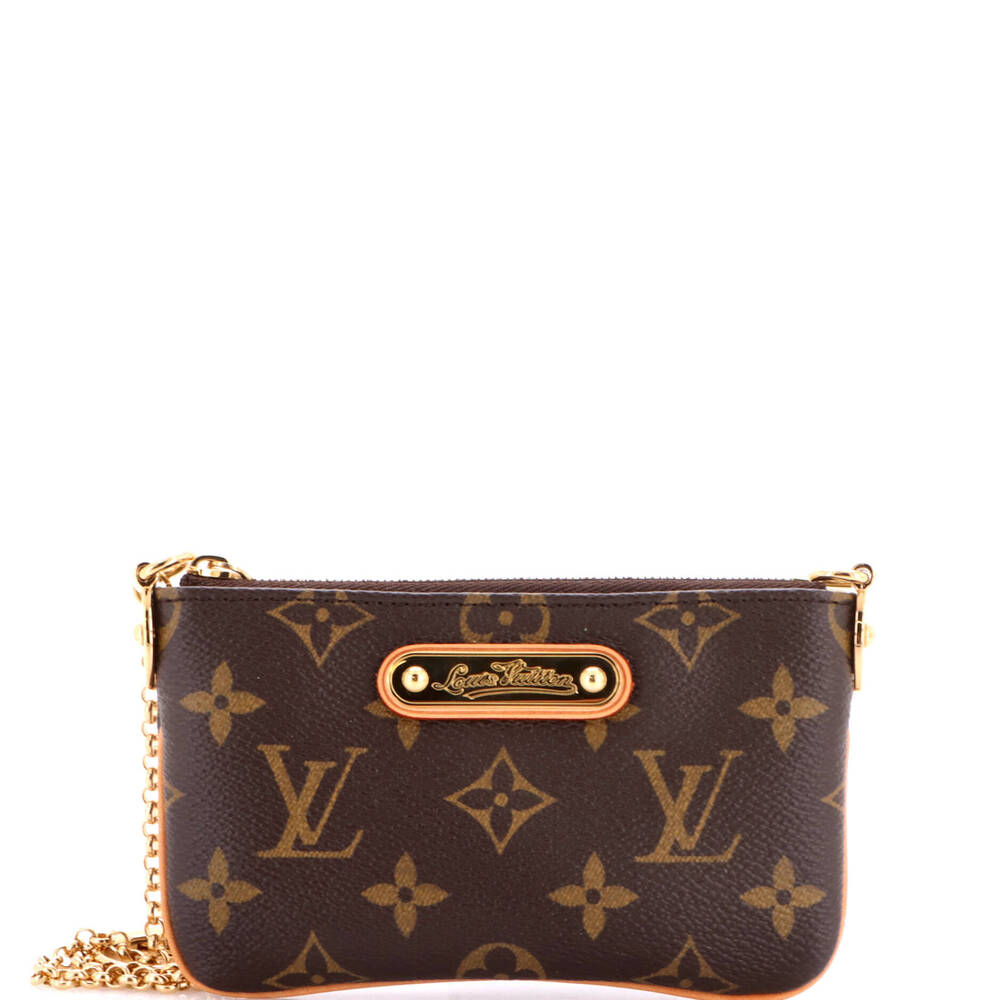 Louis Vuitton PM Milla Pochette Monogram Canvas